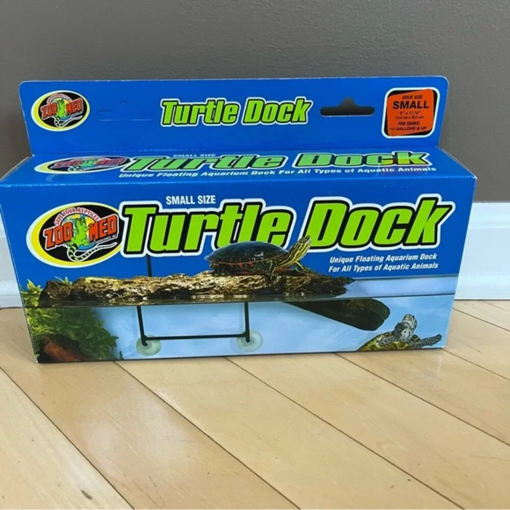 Zoo Med Turtle Dock Unique Floating for Aquatic Animals 10 gallon Small Size